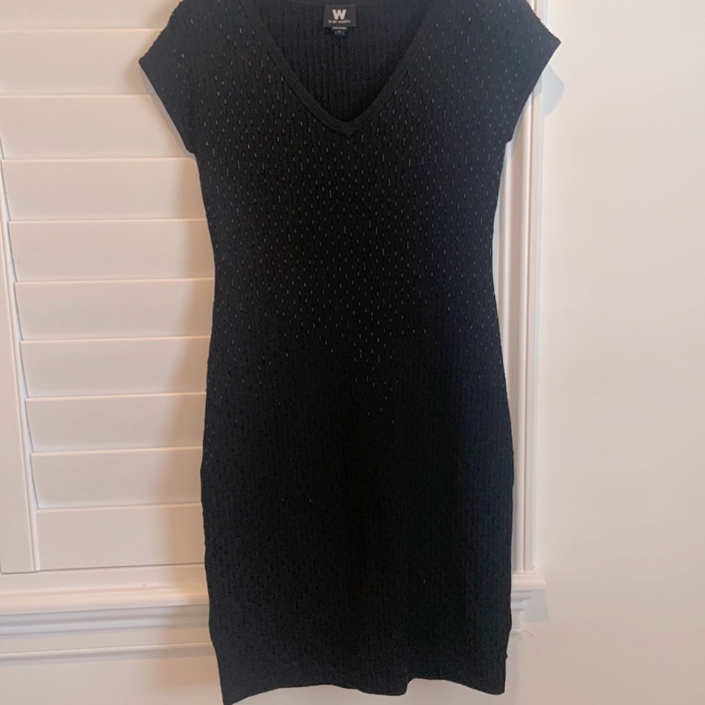 Worth black dress
